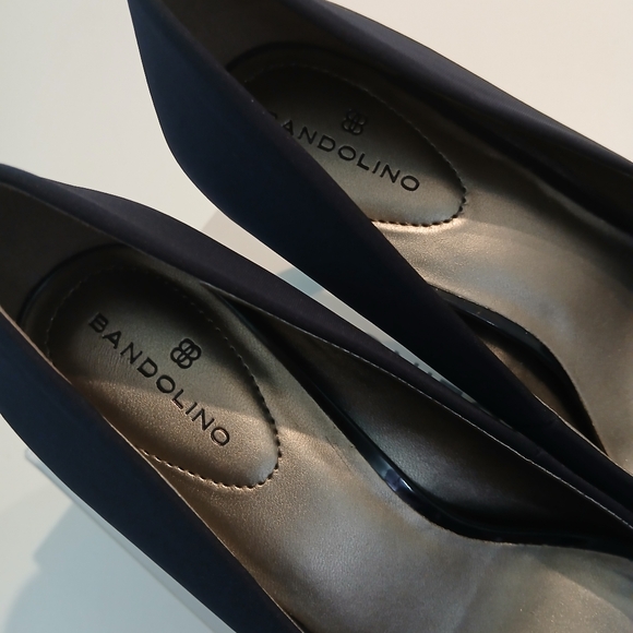 Navy Pumps by Bandolino - Picture 2 of 4